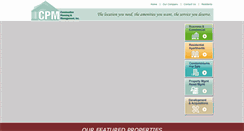 Desktop Screenshot of cpmproperties.net